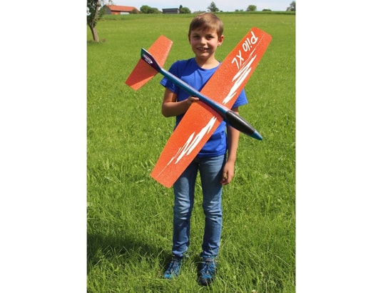 4 pièces planeur enfants jouet avion en mousse avec lumière
