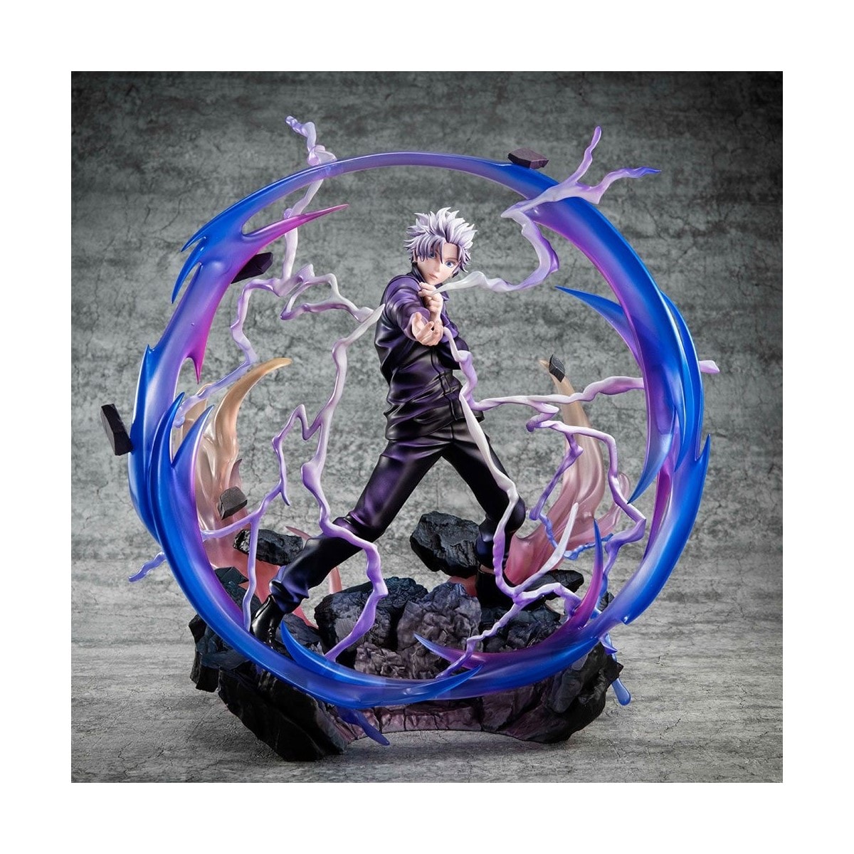 Jujutsu kaisen - statuette dx satoru gojo kyoshiki murasaki ver