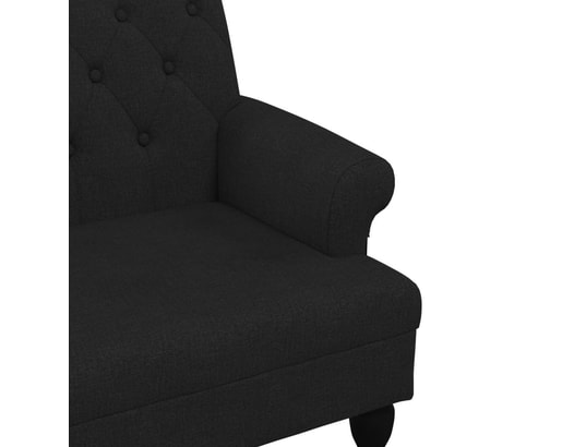 vidaXL Coussins de chaise à dossier bas lot de 6 noir à carreaux tissu - La  Poste