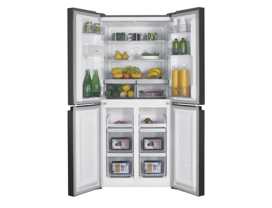 Refrigerateur Americain - Frigo Continental Edison - CERA4D464IX - 4 portes  avec distributeur d'eau - 464L - Total No Frost - L79 cm x H 180 cm