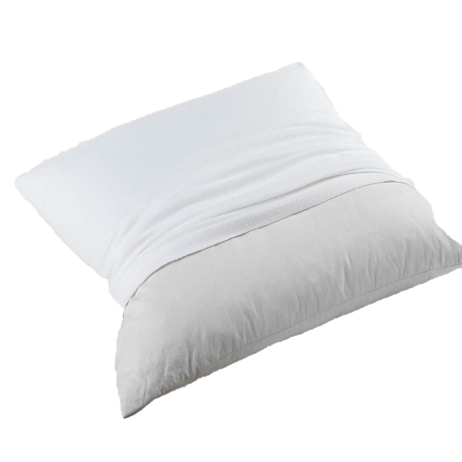 Protège taie d'oreiller 50 x 70 cm molletonné prix pas cher