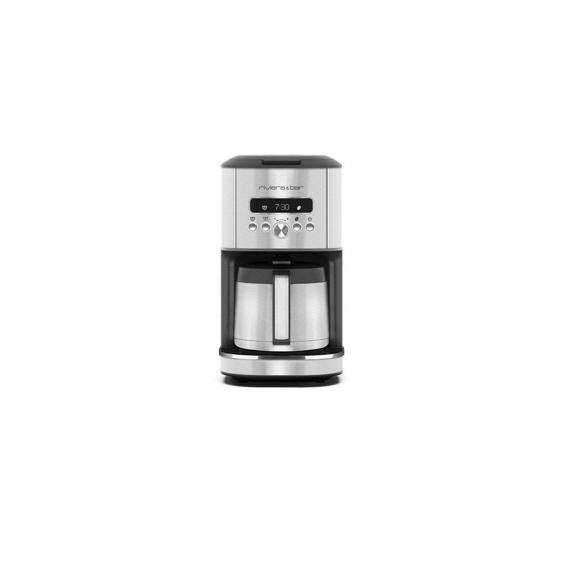Cafetière filtre isotherme programmable isotherme inox 1.5 Litre - BCF580 -  RIVIERA & BAR