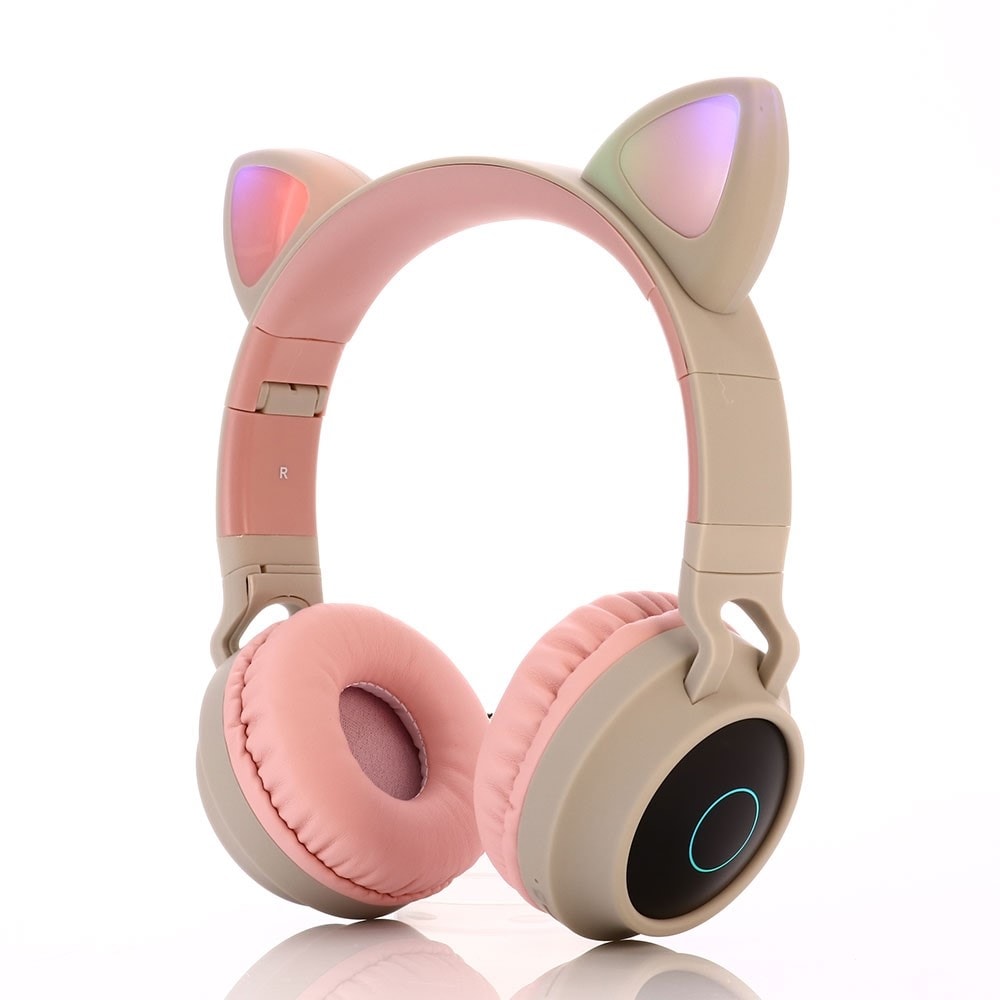 Casque filaire Cat Ear Headset Écouteurs pour enfant enfant