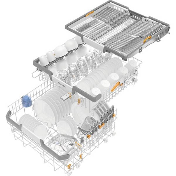 Miele 6694470 - Kit de superposition WTV 406 avec tablette pour