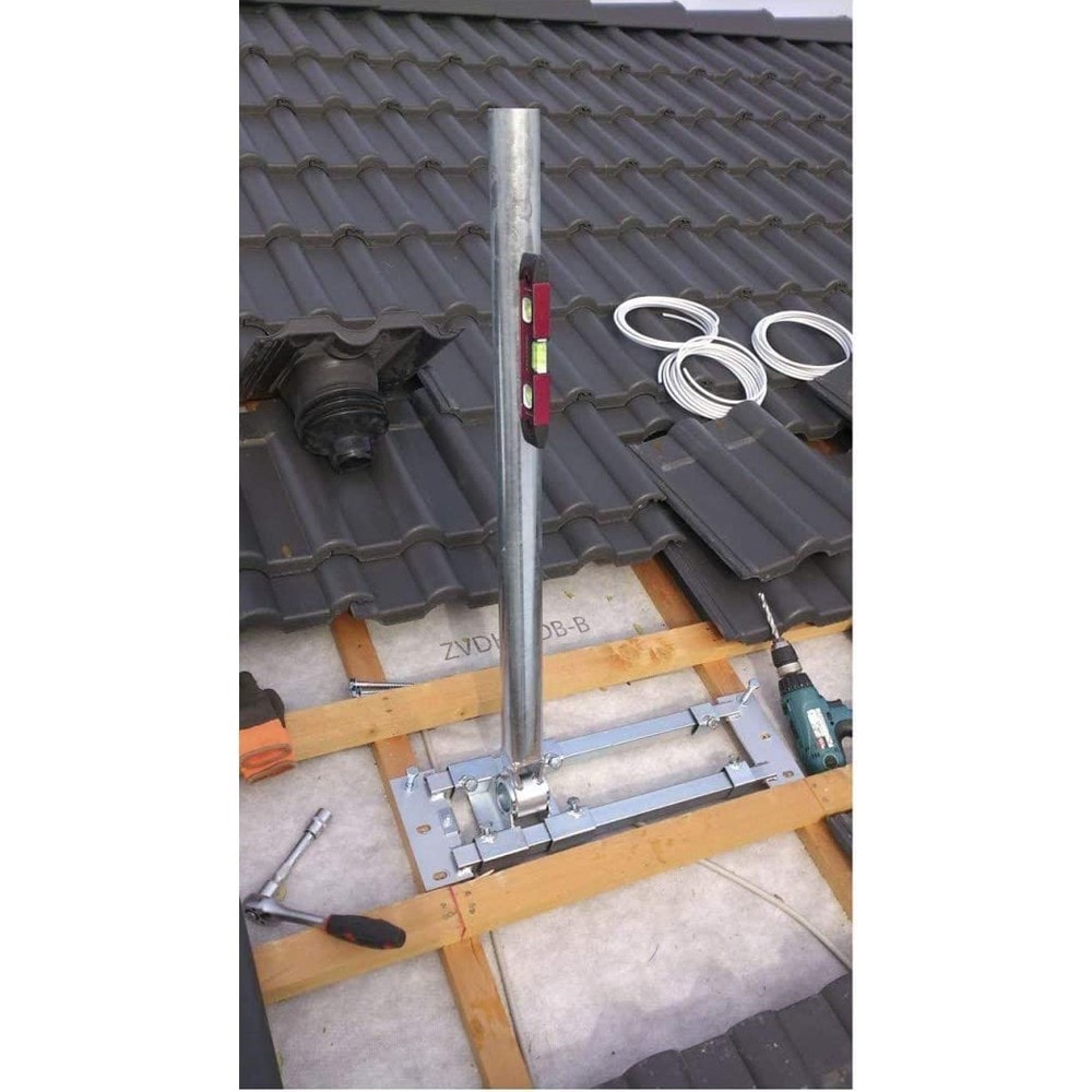 Mat pour antenne parabolique 2 m - Diamètre 38 mm