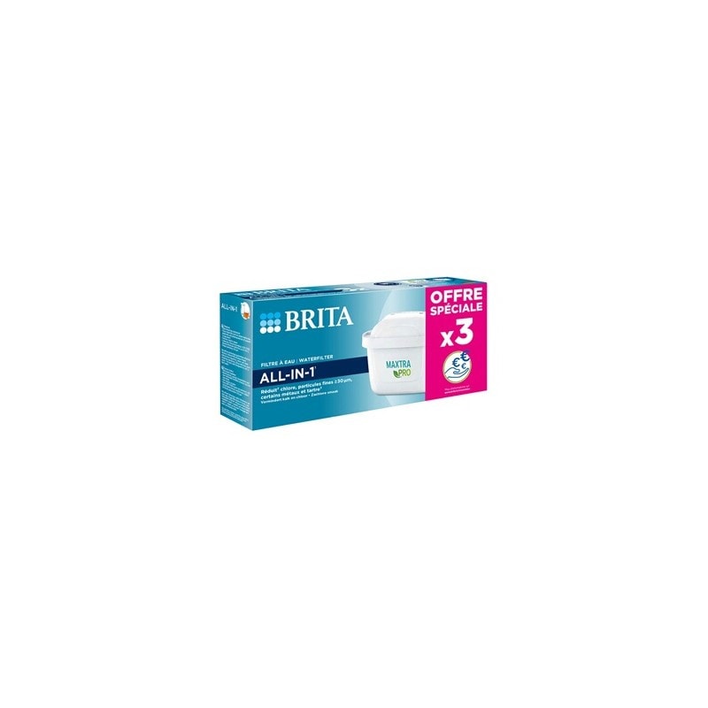BRITA Pack de 4 cartouches filtrantes MAXTRA PRO All-in-1 - Nouveau MAXTRA  +, Plus