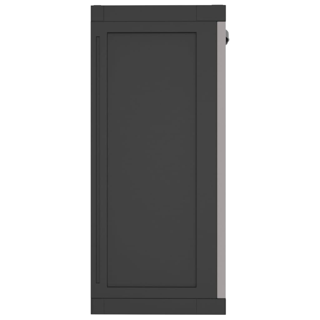 Vidaxl armoire de rangement d'extérieur noir 65x37x85 cm pp VIDAXL Pas Cher  