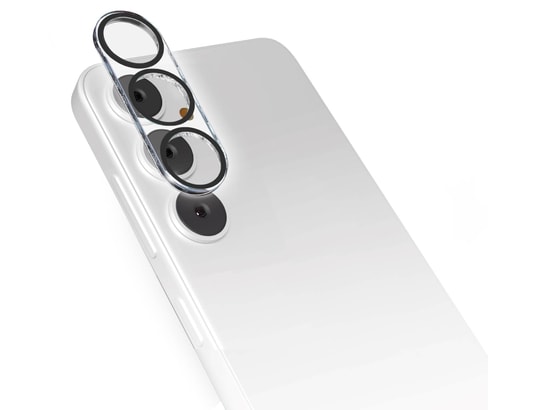 Force glass protège écran caméra lens x2 noir pour iphone 15/15