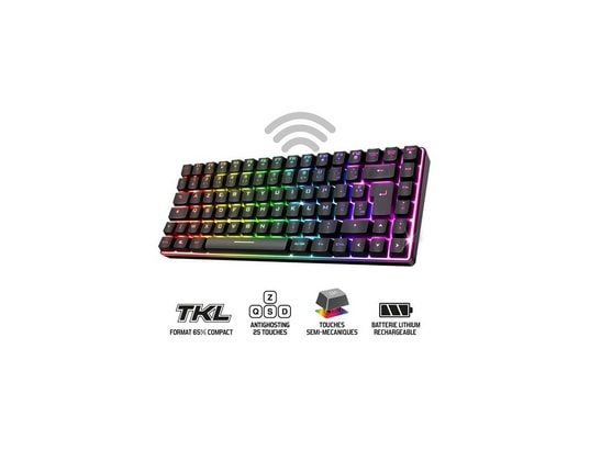 Clavier gamer Elite-K1 (AZERTY, Français) - Achat jeux video Maroc 