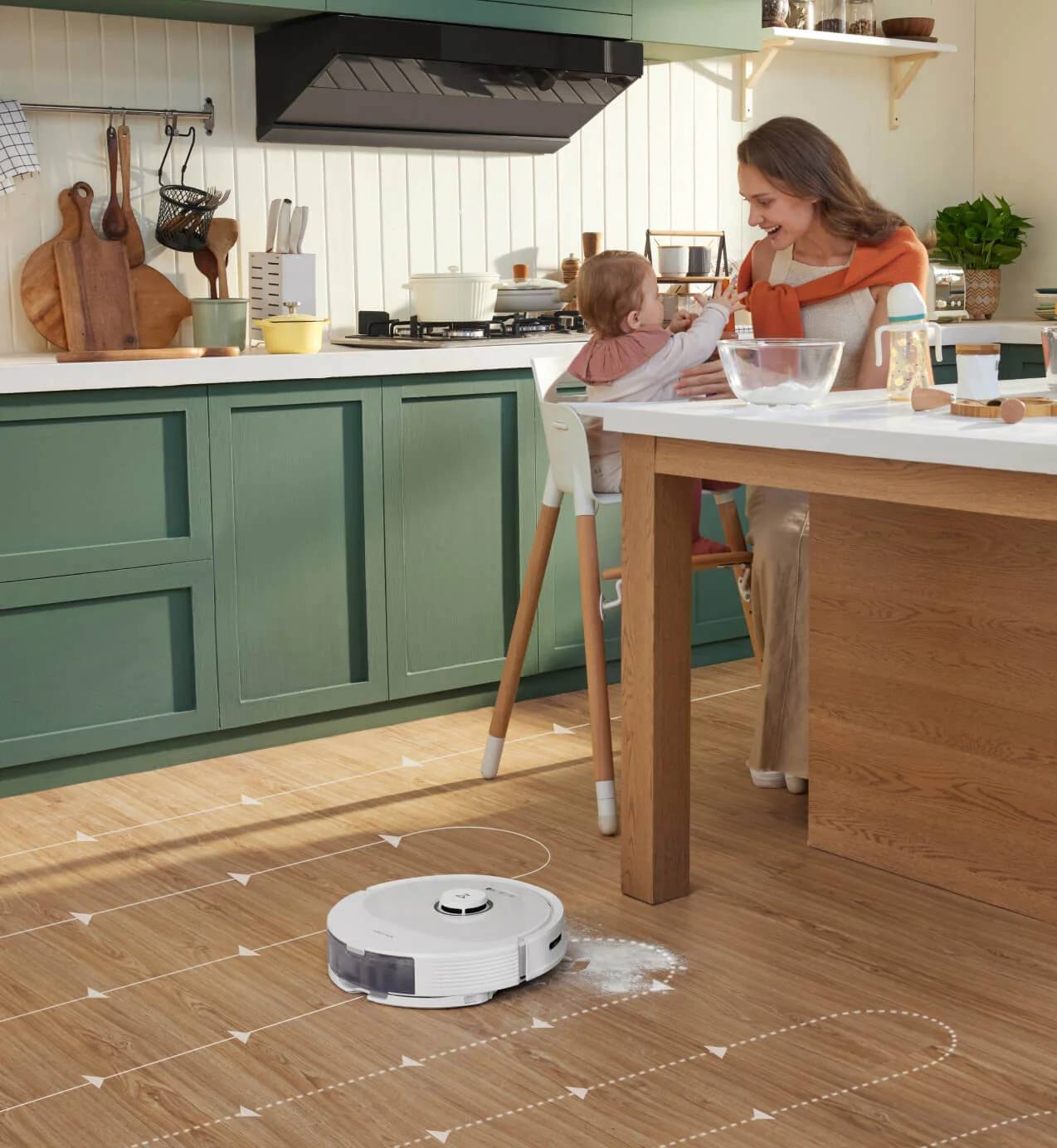 roborock Q8 Max Robot Aspirateur Possède les Deux Brosses, L'aspiration de  5500 Pa, les Zones