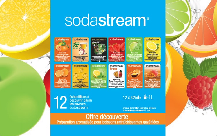 Sodastream Lot de 6 Concentrés Saveur Limonade Z…