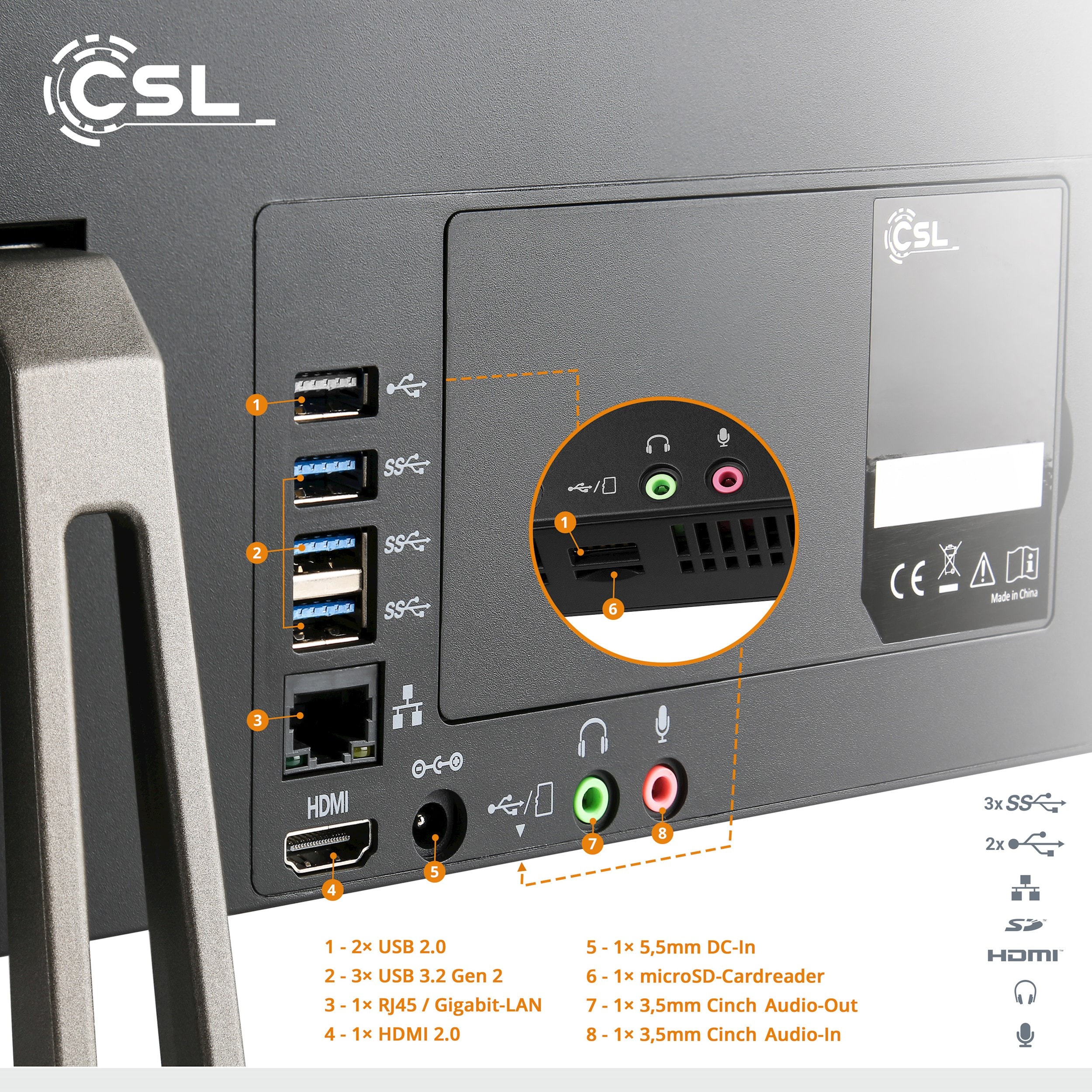 CSL Computer  Clé USB 16 Go