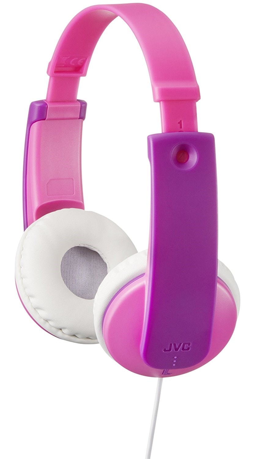 Casque enfant Tinyphone rose et violet JVC HA-KD7-P-E JVC Pas Cher