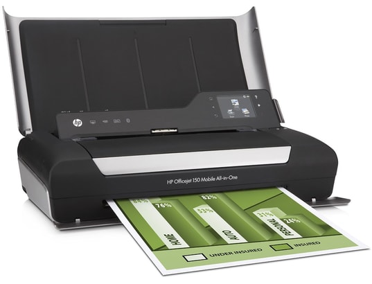 Imprimante multifonction jet d'encre HP Officejet 150 Mobile All-in-One Pas  Cher 