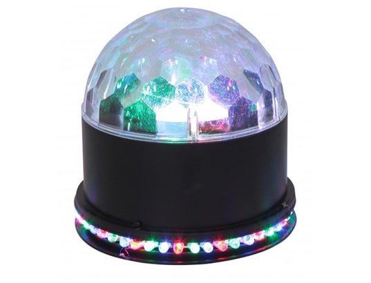 Jeu de lumière - Boule Disco à LEDs RVB 8/20 cm 360° - Ibiza
