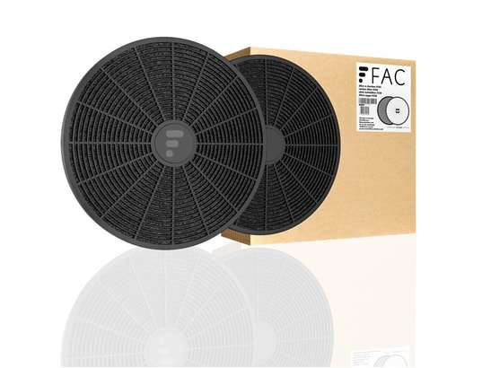 Fac FC04 - 2 filtres à charbon pour hotte aspirante WPRO Pas Cher 
