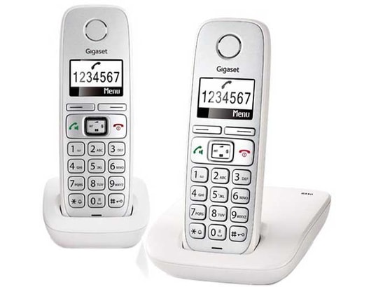 GIGASET Téléphone sans fil Comfort 550 Duo Black - Téléphone sans fil -  Achat & prix