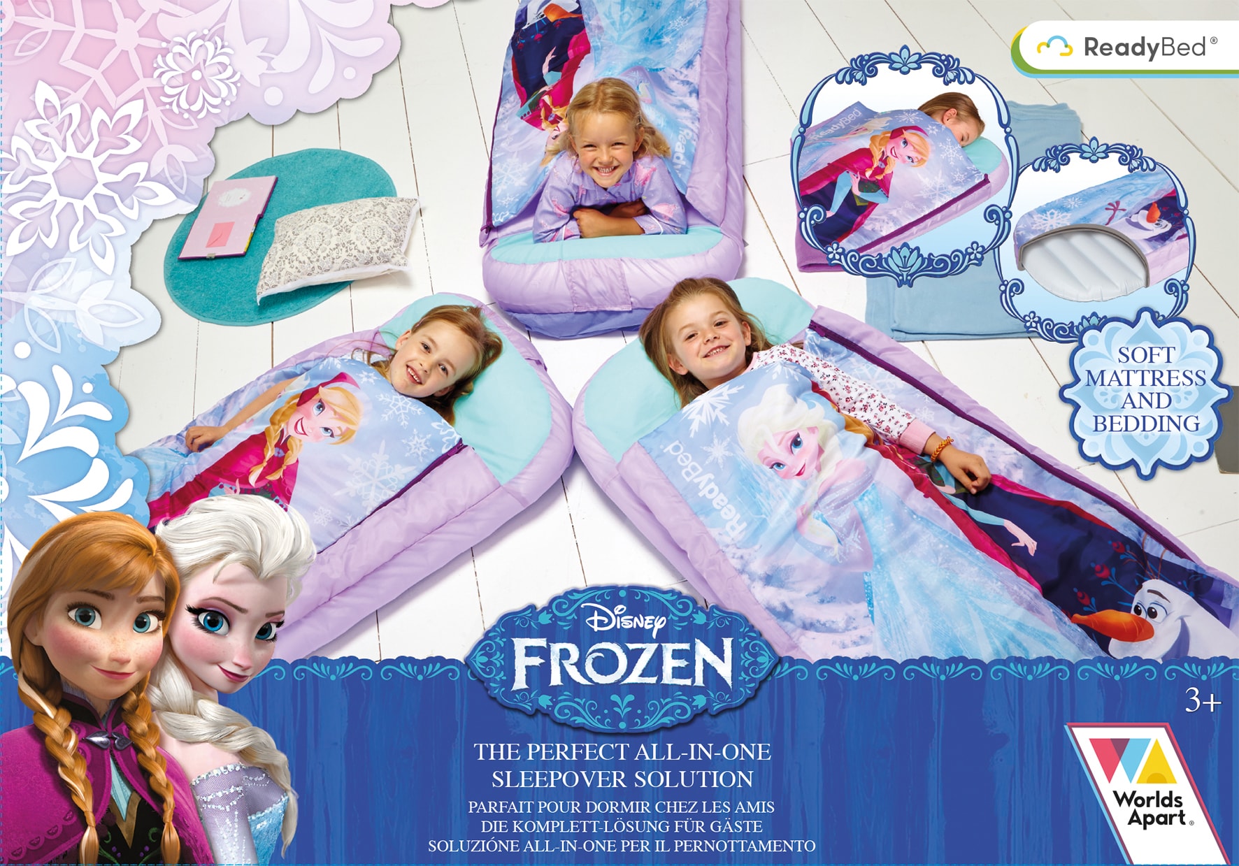 Bluey Junior ReadyBed - lit gonflable pour enfants avec sac de