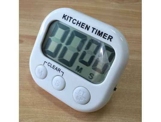 Minuteur De Cuisine En Forme D'avion Avec Alarme Puissante - Minuteur De Bureau Magnétique - Compte à Rebours En Acier Inoxydable