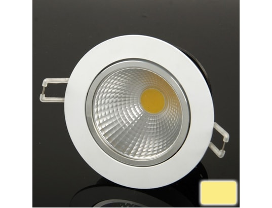 Spot LED encastrable blanc 7W Chaud Downlight / Plafonniers / Jours  Lanternes Ampoule, Flux lumineux: 770LM WEWOO Pas Cher 