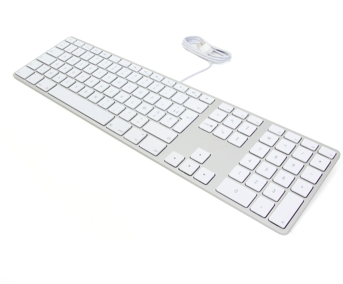 Matias Wired Aluminium - Clavier AZERTY USB pour Mac - Clavier - MATIAS