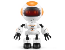 Nouveau robot avec jouet tactile LED à induction, queue: 11,5 * 7,5 * 5 cm orange WEWOO MA-80CA310NOUV-HISKE Nouveau robot avec jouet tactile LED à induction, queue: 11,5 * 7,5 * 5 cm orange WEWOO MA-80CA310NOUV-HISKE