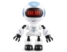 Robot LED jouet à induction tactile Novel, Taille: 11,5 * 7,5 * 5 cm bleu WEWOO MA-80CA310ROBO-TO276