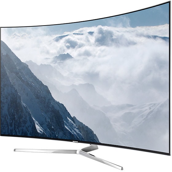 Le TV LED incurvé de Samsung en 49 pouces, compatible 4K HDR, est