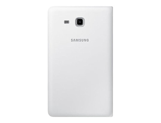 SAMSUNG - Etui tablette Book Cover blanc pour Samsung Galaxy Tab A6 7