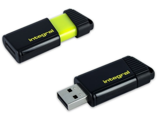 Clé USB 2.0 INTEGRAL Flash Drive Pulse 128 GB (Vert)