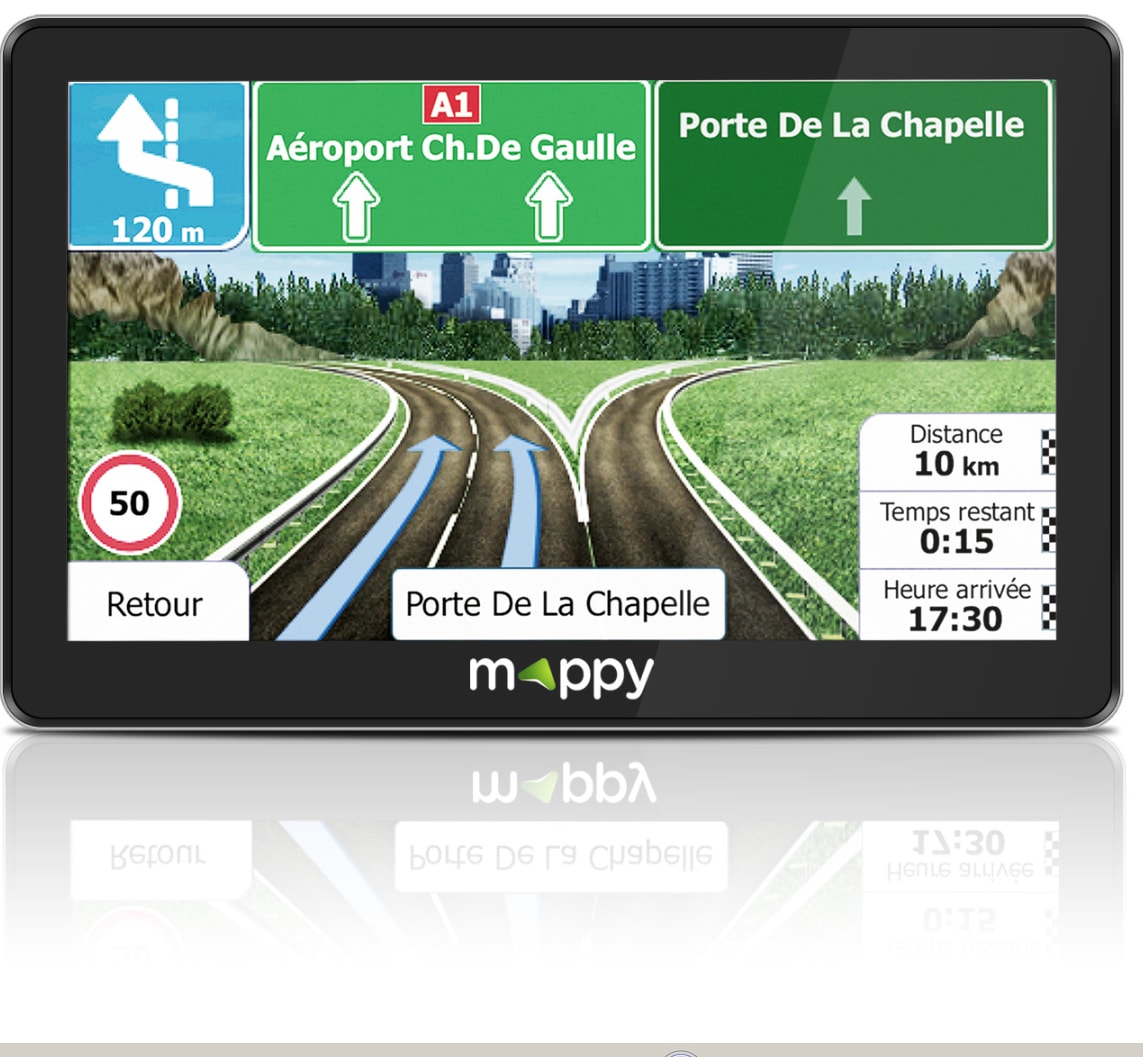 GPS Camion MAPPY X-perience Maxi X755 Truck Pas Cher