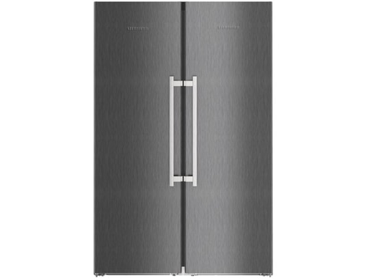 Réfrigérateur LIEBHERR Side by Side SBSbs8673 Inox Cave Vin