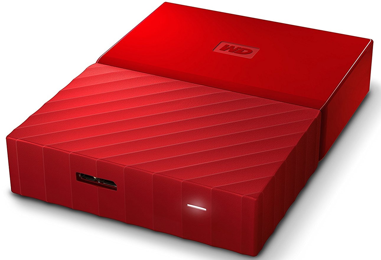WD My Passport 1 To Rouge (USB 3.0) - Disque dur externe