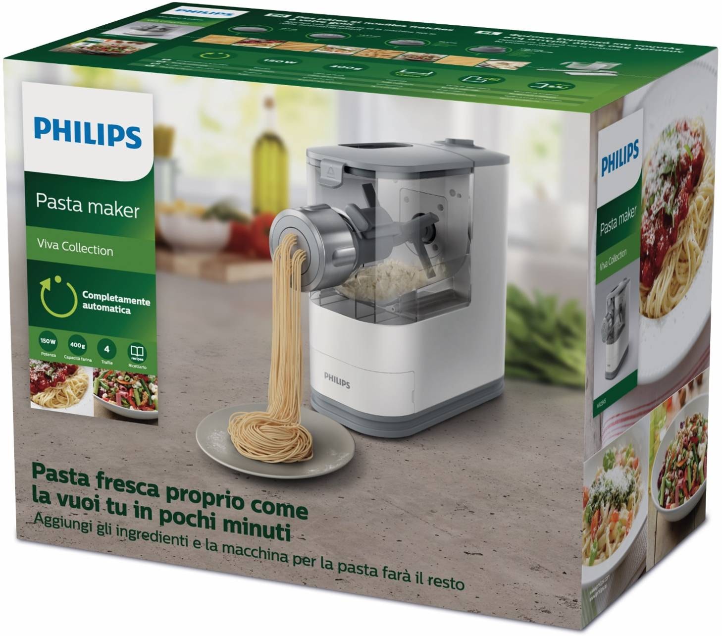 Philips Viva Collection HR2345 / 19 - Machine à pâtes automatique