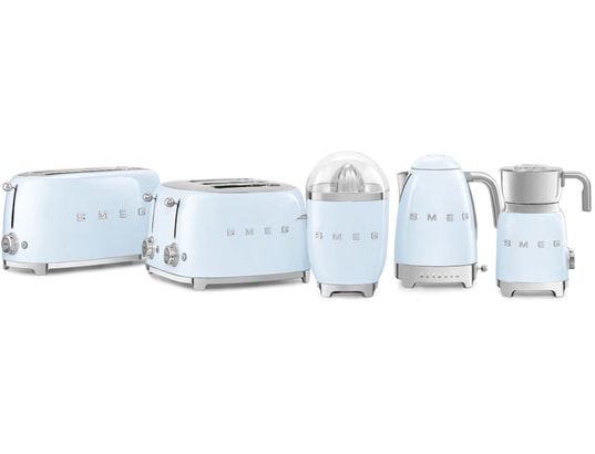 Grille-pain toaster 2 tranches bleu azur SMEG - Ambiance & Styles