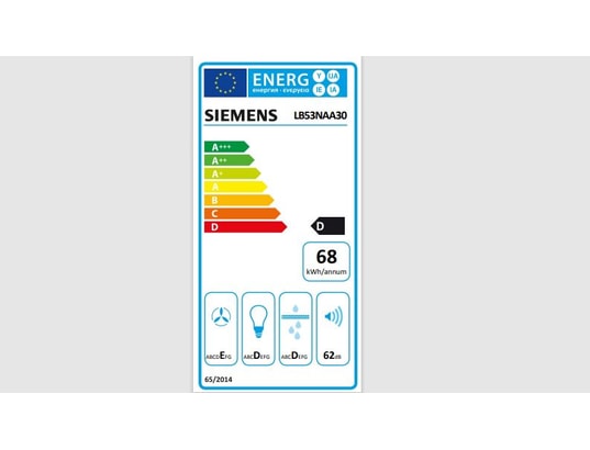 Siemens iQ100 LB53NAA30 Hotte groupe filtrant Niche largeur : 49.3 cm  profondeur : 25.7 cm extraction et recirculation (avec kit… - Cdiscount  Electroménager