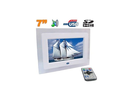 Ecran LCD qualité professionnelle 7 pouces avec lecteur compact flash