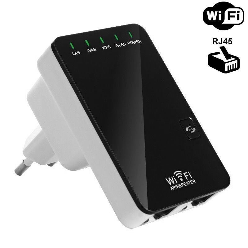 Amplificateur WiFi Répéteur RJ45 portable Routeur sans fil 300Mbps