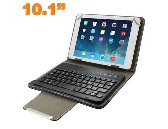 Housse Clavier Noir Protection Universelle Étui Tablettes Tactiles 10  Pouces USB YONIS - Yonis