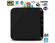 Mini pc android tv box 4k passerelle multimédia ram 2go cpu 2ghz