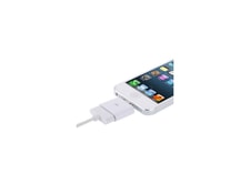 GREEN E - KIT DE CHARGE Ecoconçu pour IPHONE (Cable Lightning vers USB +  Adaptateur prise + Adaptateur allume cigare) - Green_E