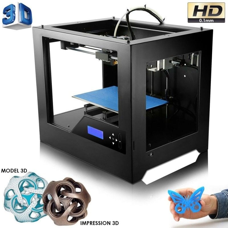 Filament PLA Noir Élégant pour Impression 3D