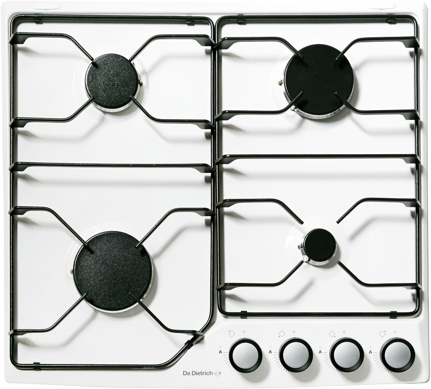 DE DIETRICH DPE7610W Plaque gaz Pas Cher