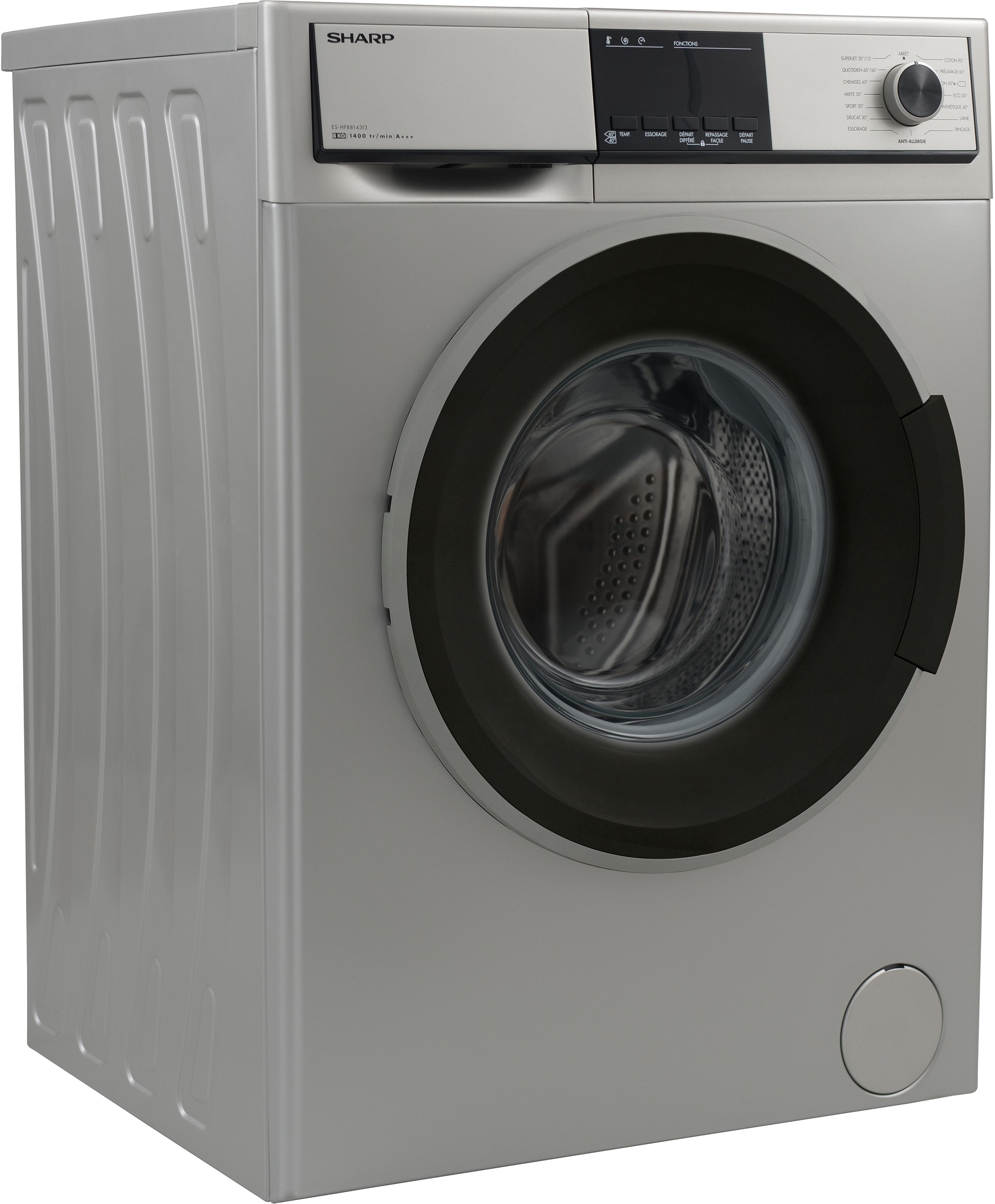 SHARP ESHFB8143I3 Pas Cher - Lave linge Frontal SHARP - Livraison Gratuite