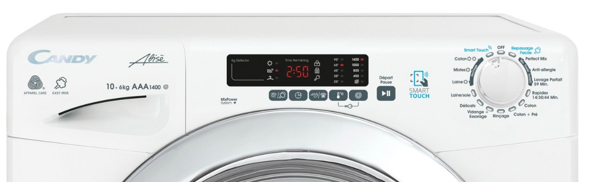 Machine lavante/séchante CANDY - GVSW586TWHCS