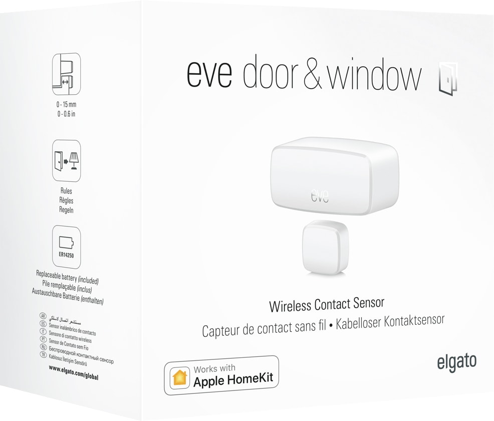 Eve Door & Window - Capteur de contact pour portes & fenêtres
