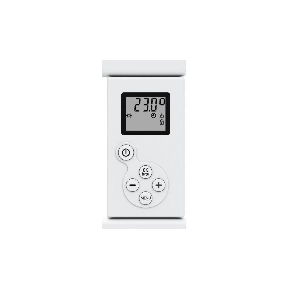 Sèche-serviette Straight inertie sèche avec thermostat électronique 500 W  DREXON, 1155723, Chauffage Climatisation et VMC