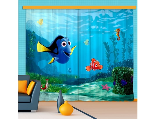 Rideaux Nemo Dory Marin Disney Standard 280x245 Cm Bebe Gavroche Ma 80ca476ride Vedlz Pas Cher Ubaldi Com