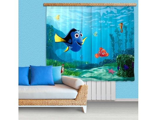 Voilage Nemo Dory Marin Disney Bebe Gavroche Ma 80ca312voil 1un5l Pas Cher Ubaldi Com