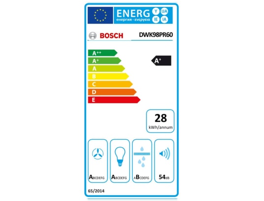 La hotte aspirante Bosch Série 8 DWK98PR60 la joue automatique - Les  Numériques